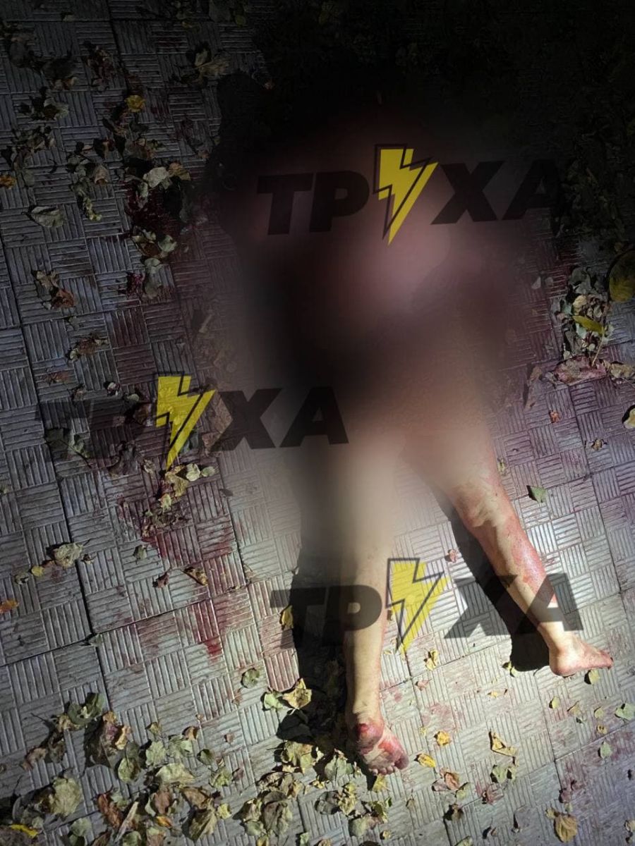 Тело погибшей женщины от укуса собак в Харькове